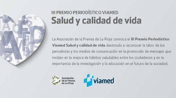 Convocado el III Premio Periodístico Viamed 'Salud y Calidad de Vida'