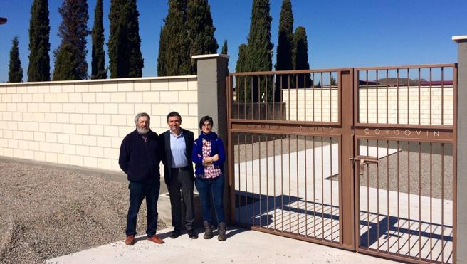 El cementerio de Cordovín crece