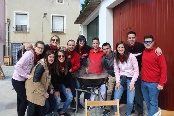 Las fiestas de El Villar celebran su primer día con un concurso de ranchos