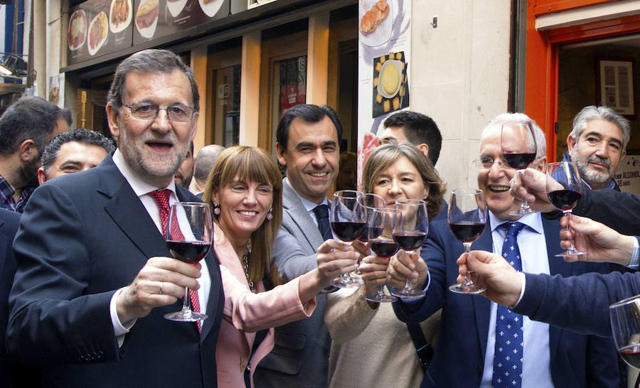 Rajoy reúne a la cúpula del PP, con Ceniceros al frente del PP riojano