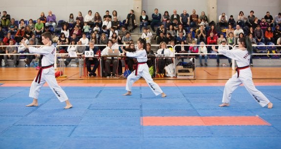 El taekwondo cerró su curso