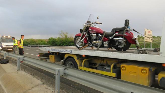 Un motorista de 61 años muere en un nuevo accidente en la 232 en Alfaro