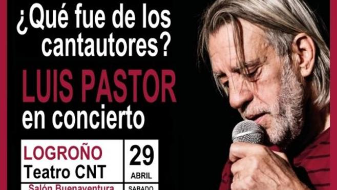 '¿Qué fue de los cantautores?', concierto de Luis Pastor en la CNT