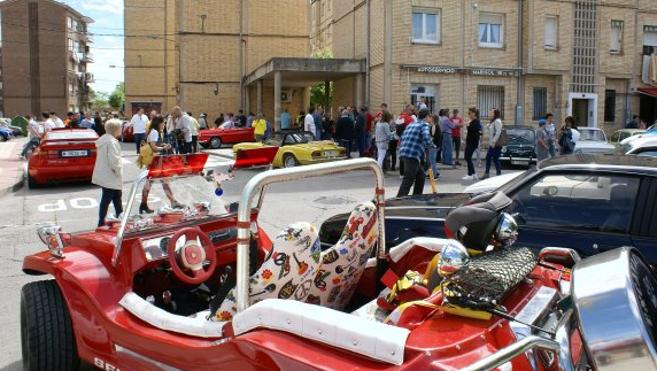 Los coches clásicos toman Nájera