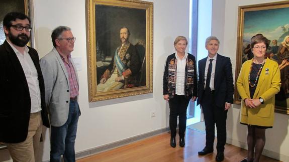 El retrato de Manuel Orovio lleva su «valor histórico» al Museo de La Rioja