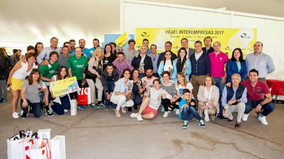 Ya hay campeones del XIII Padel Interempresas