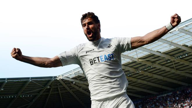 Llorente, el Rey León de Swansea