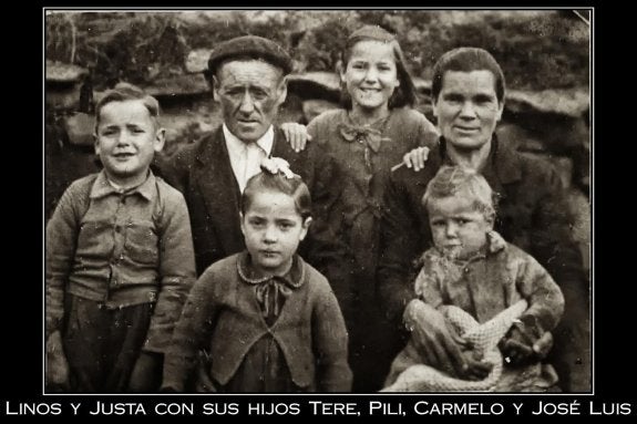 Retrato de matrimonio con hijos
