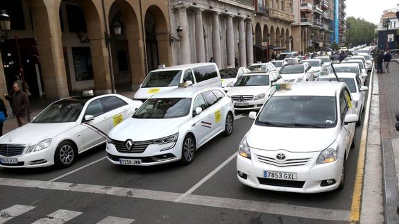 Huelga de taxistas, este martes en La Rioja