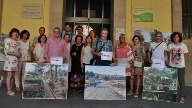 El pamplonés Félix Flamarique gana el XIV Concurso de Pintura al Aire libre de Alfaro