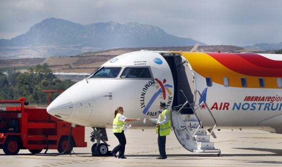 Los riojanos tendrán dos vuelos a la semana en verano a Palma de Mallorca