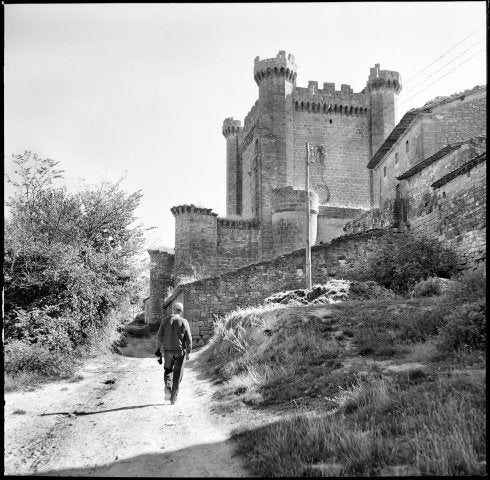 Aquel camino detrás del castillo de Sajazarra