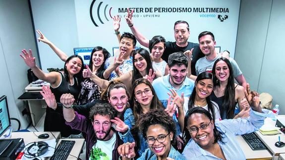 La despedida del curso más internacional