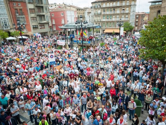 Haro se prepara para empaparse de fiesta