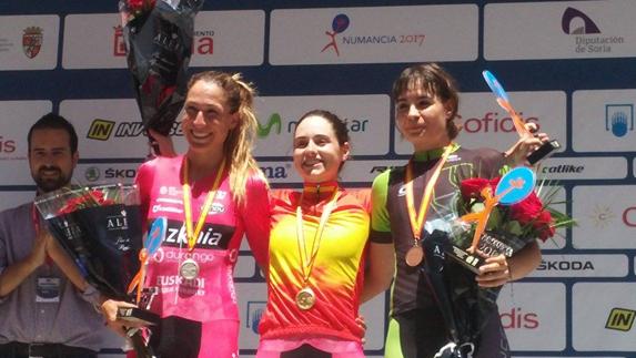 Sheyla Gutiérrez, bronce en el Campeonato de España contra el crono