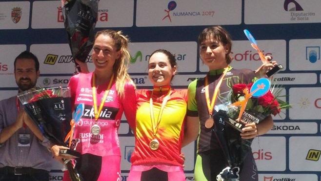 Sheyla Gutiérrez, bronce en el Campeonato de España contra el crono