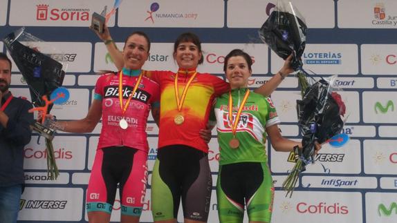 La riojana Sheyla Gutiérrez se proclama campeona de España de ciclismo