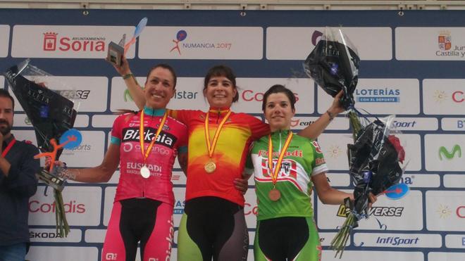 La riojana Sheyla Gutiérrez se proclama campeona de España de ciclismo