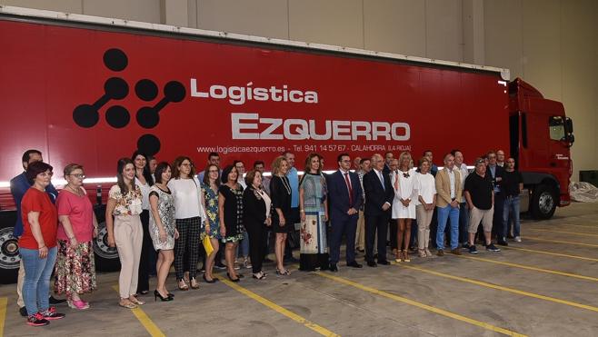 Ceniceros dice que la ampliación de 'Logística Ezquerro' implica «asentar la actividad económica y empleo»